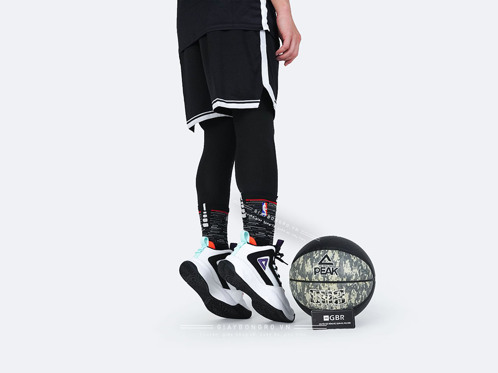 Peak Basketball DA110121 Black White