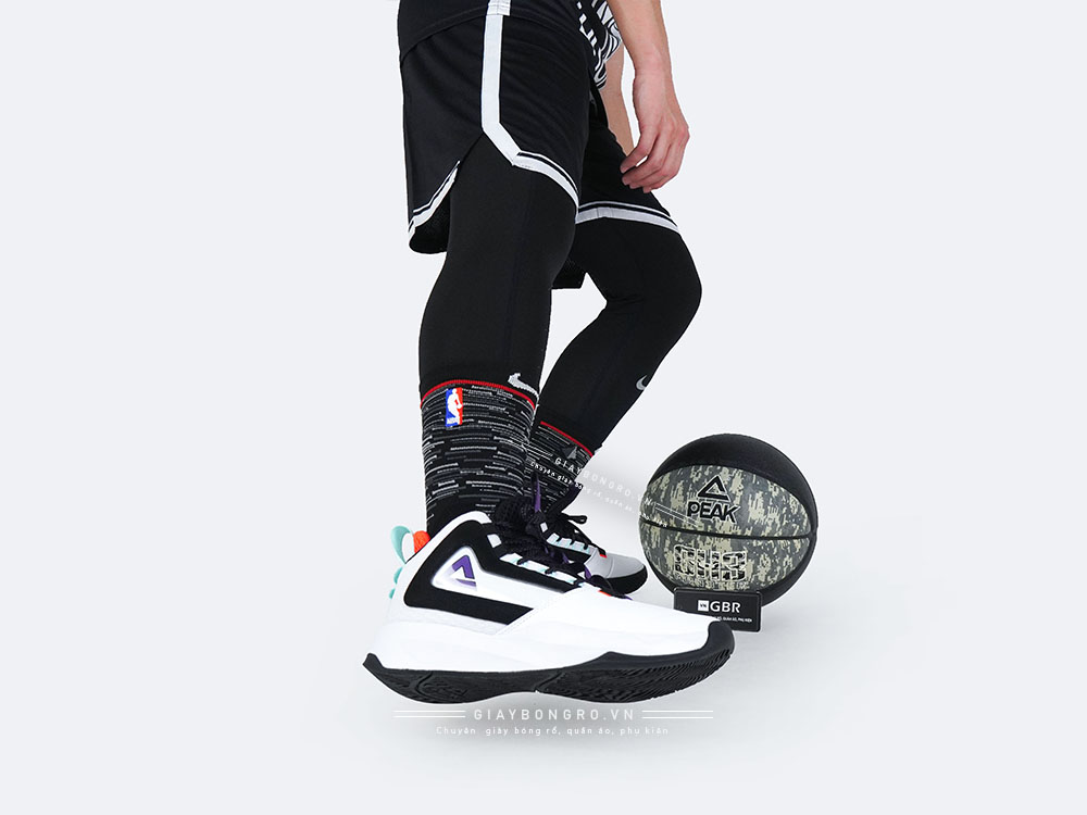 Peak Basketball DA110121 Black White
