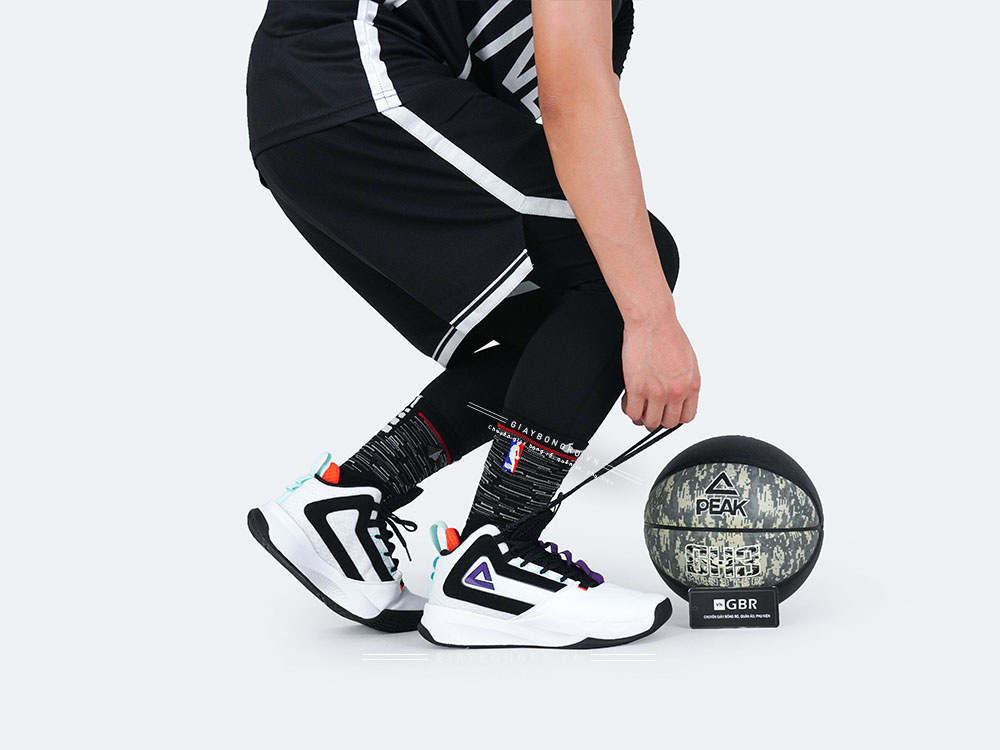 Peak Basketball DA110121 Black White