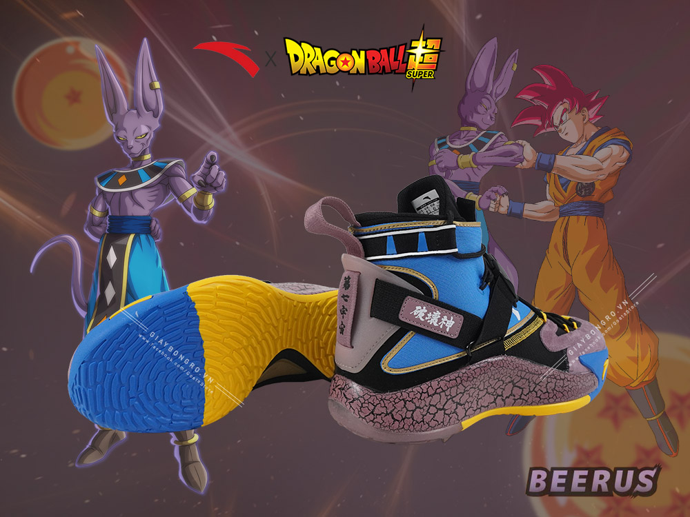 [Thanh Lý] Anta KT5 Dragon Ball Super Beerus (Hàng lỗi nhỏ)