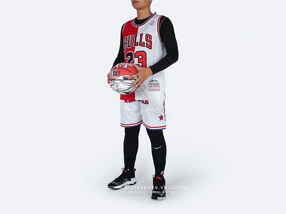 Áo NBA Jordan Red White