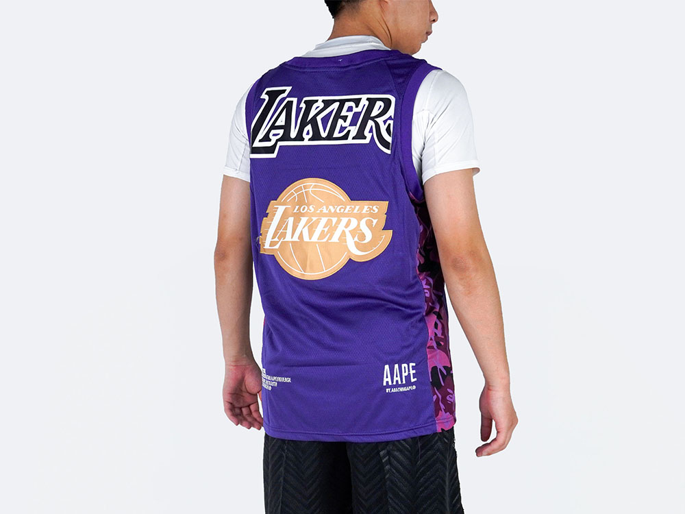 Áo Bape x Los Angeles Lakers