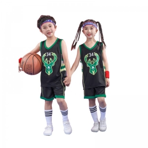 Bộ quần áo bóng rổ trẻ em Bucks 