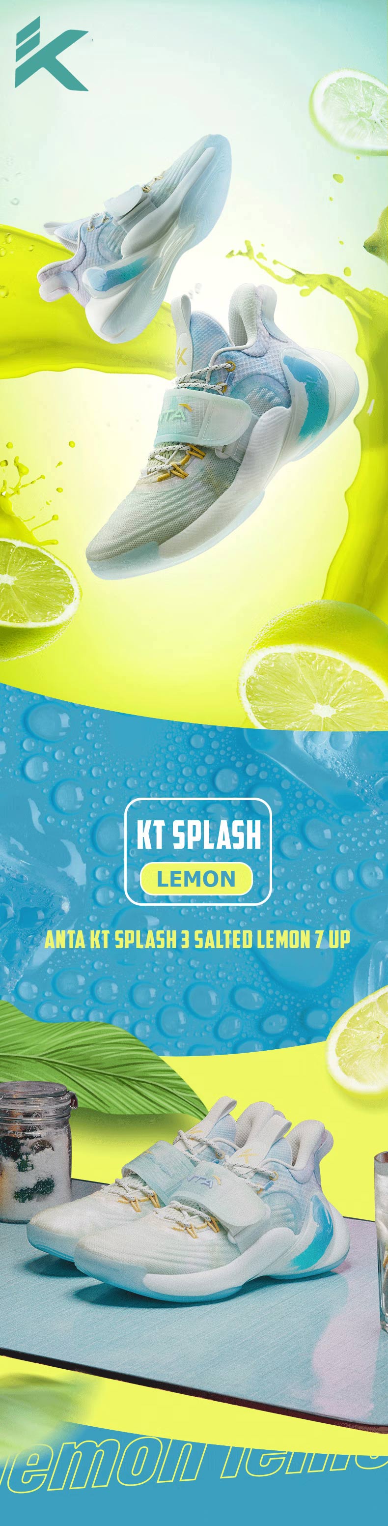 Anta KT Splash 3 Salted Lemon 7 Up