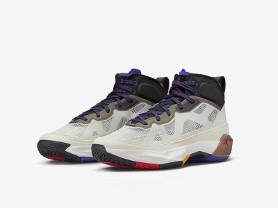 Air Jordan 37 Light Bone Dark Concord