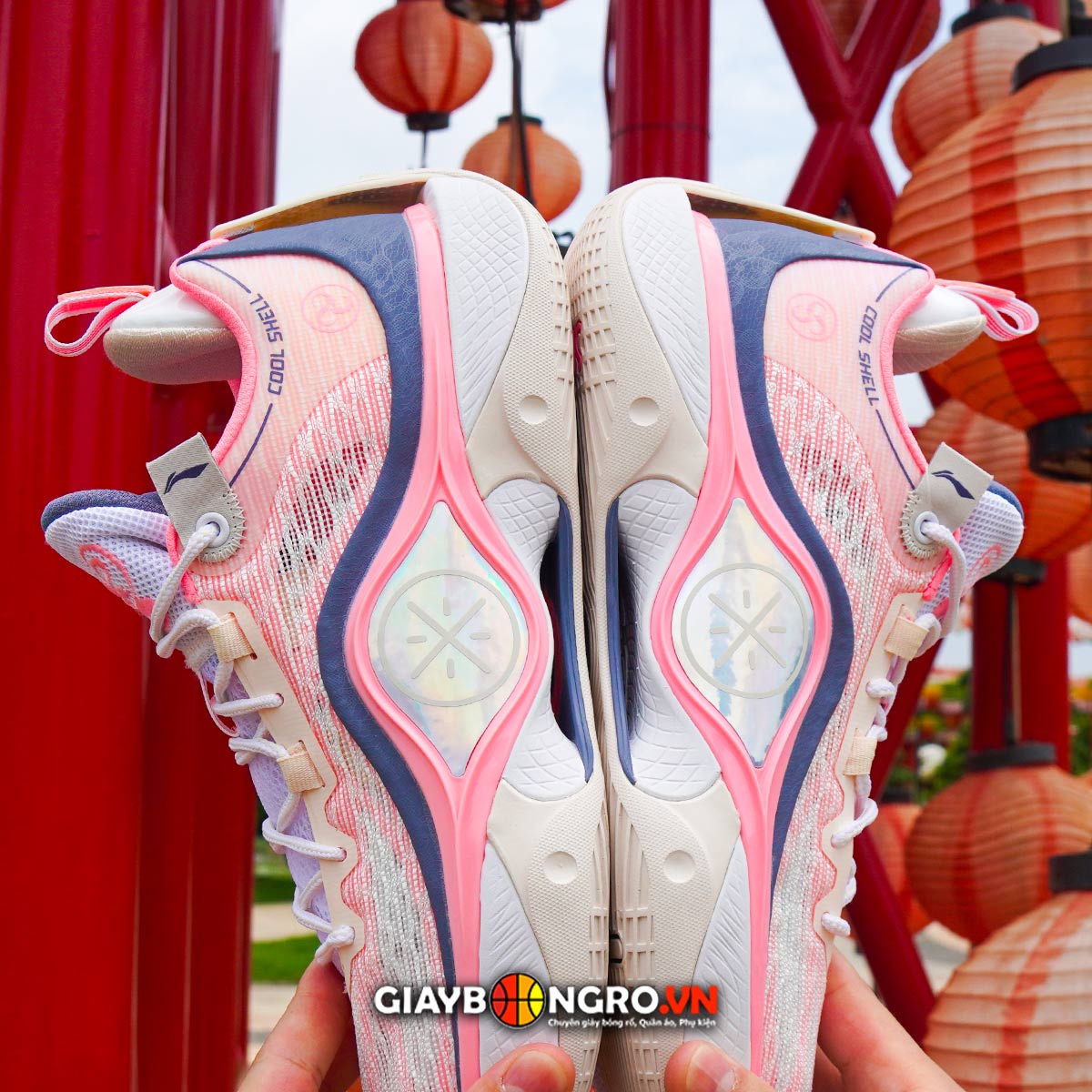 Li-Ning Wade Shadow 5 V2 Pink Butterfly