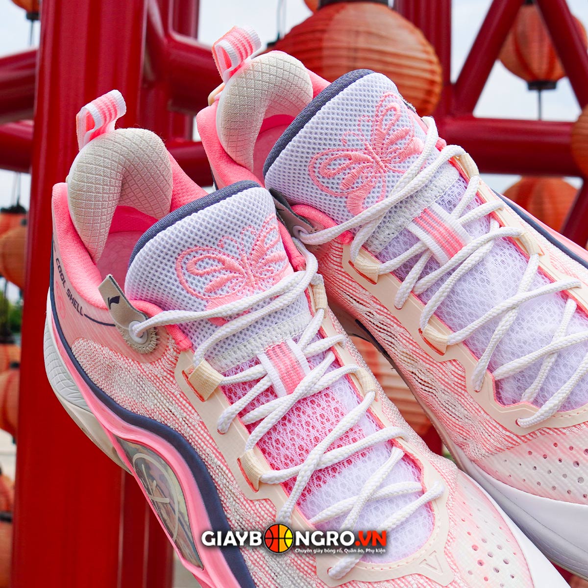 Li-Ning Wade Shadow 5 V2 Pink Butterfly