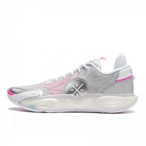  Giày bóng rổ Li-Ning Wade All City 12 Silver Pink 