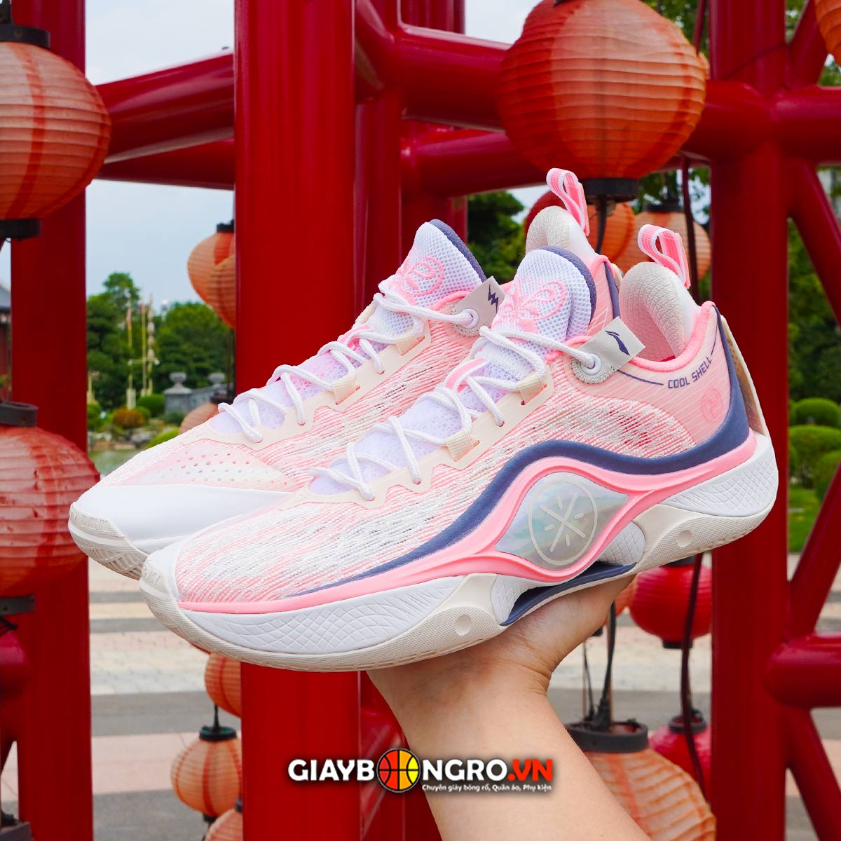 Li-Ning Wade Shadow 5 V2 Pink Butterfly