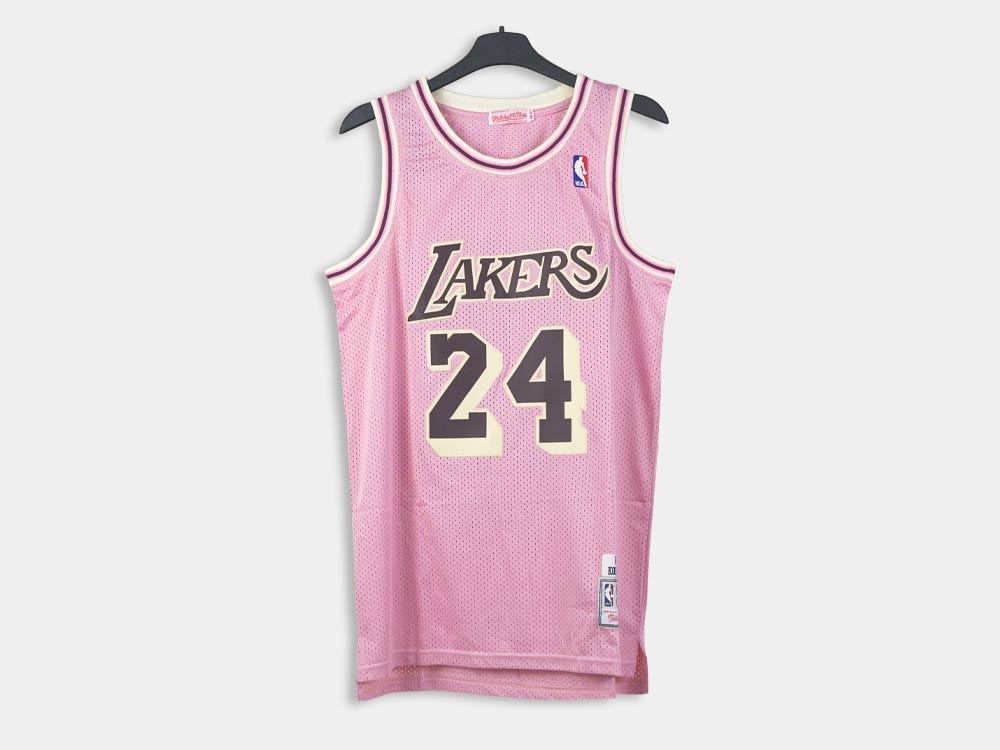 Áo M&N NBA L.A Lakers Pink Sugar