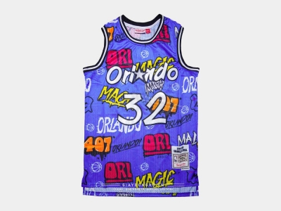 Áo M&N Slap Sticker NBA Magic