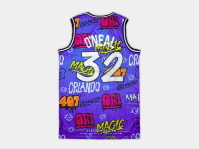 Áo M&N Slap Sticker NBA Magic
