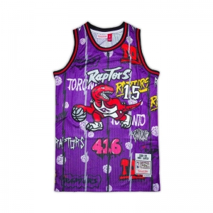  Áo M&N Slap Sticker NBA Toronto Raptors 