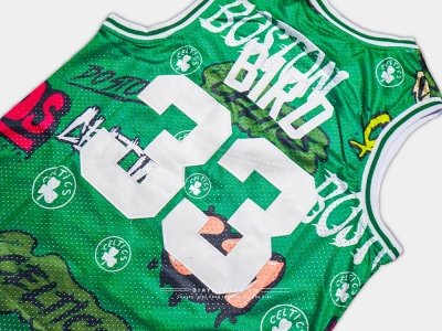 Áo M&N Slap Sticker NBA Celtics