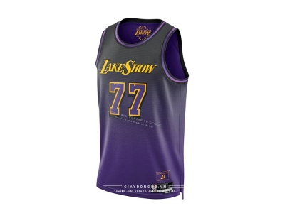 Áo NBA Los Angeles Lakers City Edition Lake Show