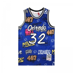  Áo M&N Slap Sticker NBA Orlando Magic 