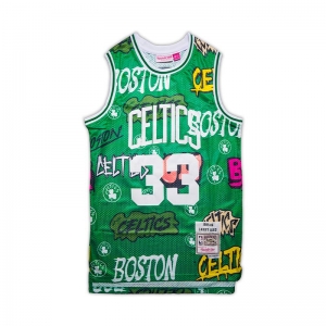  Áo M&N Slap Sticker NBA Boston Celtics 