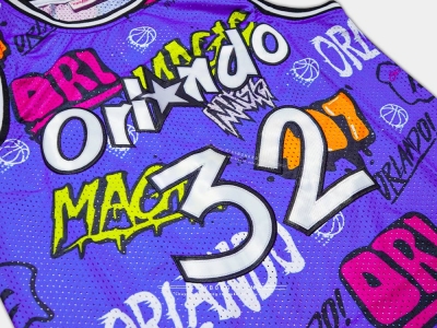 Áo M&N Slap Sticker NBA Magic