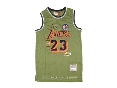 Áo M&N NBA Los Angeles Lakers Flight