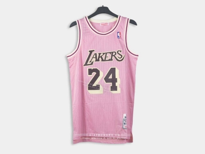 Áo M&N NBA L.A Lakers Pink Sugar