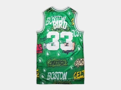 Áo M&N Slap Sticker NBA Celtics