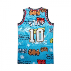  Áo M&N Slap Sticker NBA Memphis Grizzlies 
