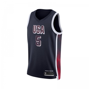  Áo Olympic USA Anthony Edwards 