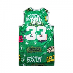 Áo M&N Slap Sticker NBA Boston Celtics 