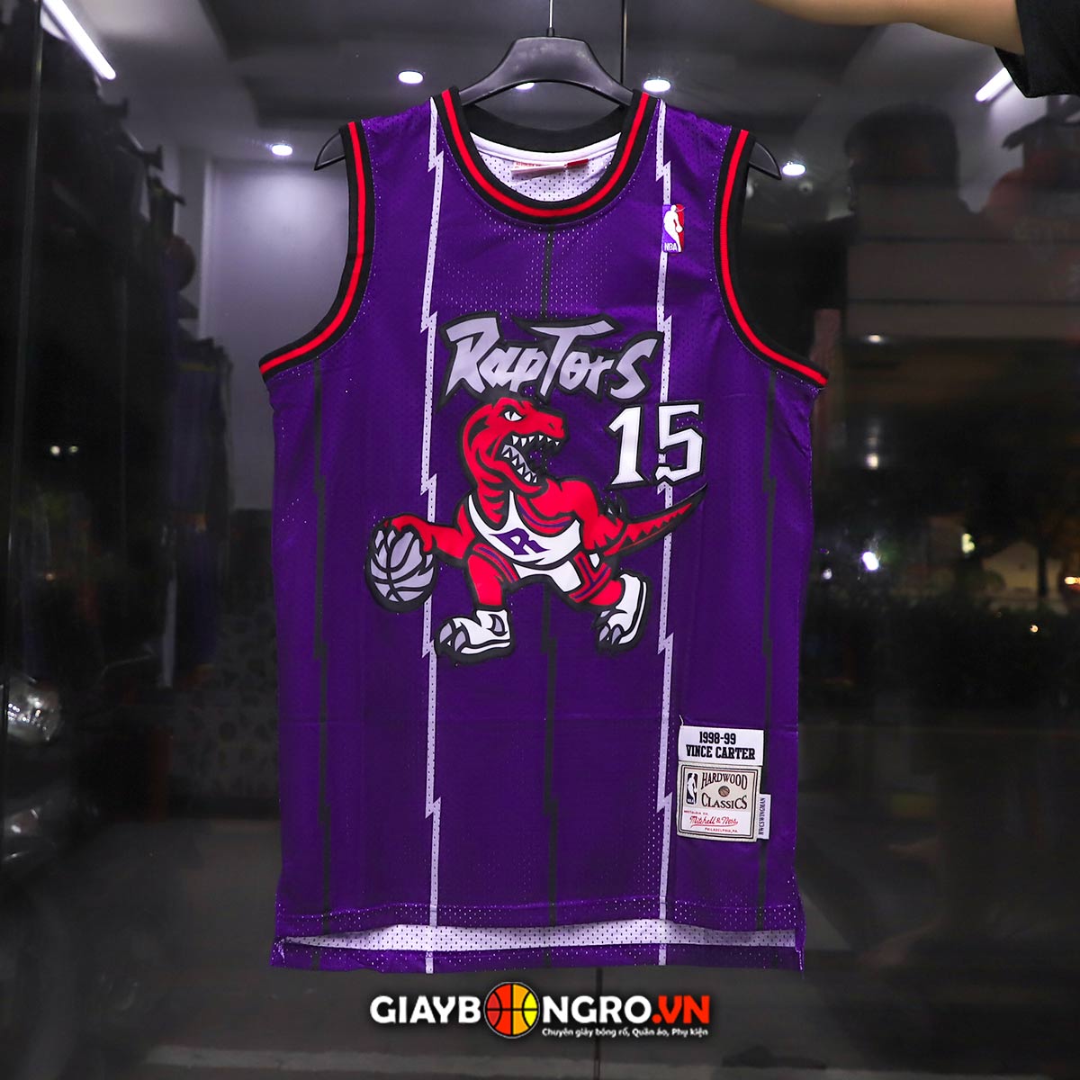 Áo M&N NBA Toronto Raptors