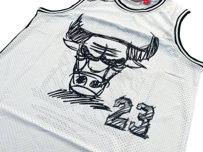Áo M&N NBA Chicago Bulls Sketch
