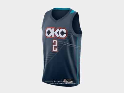 Áo NBA Oklahoma Thunder City Edition