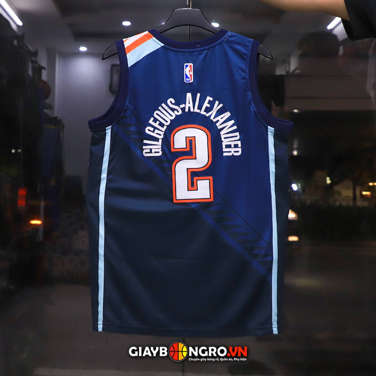 Áo NBA Oklahoma Thunder City Edition