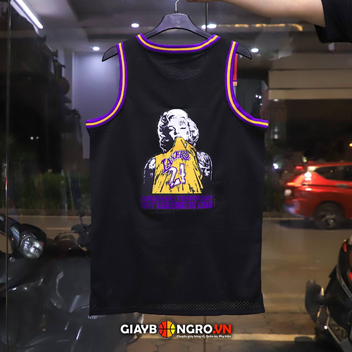 Áo NBA Lakers Marilyn Monroe
