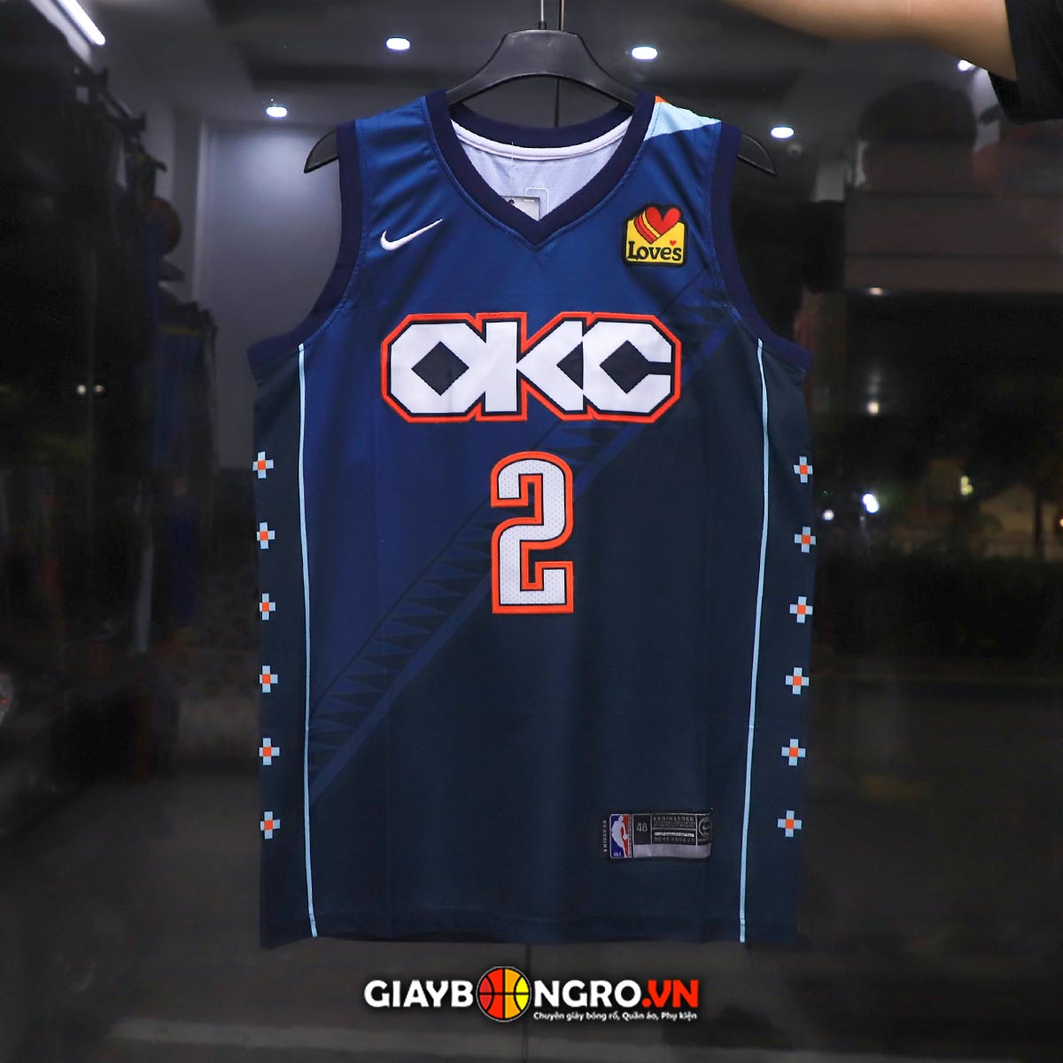 Áo NBA Oklahoma Thunder City Edition