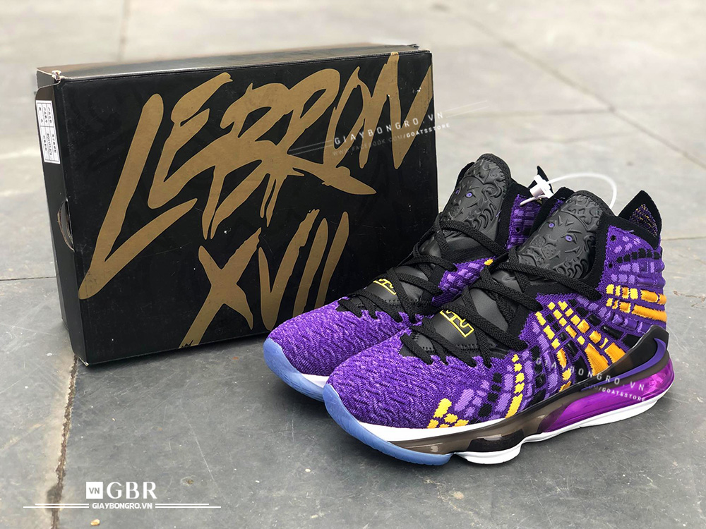 Lebron 17 Lakers Purple