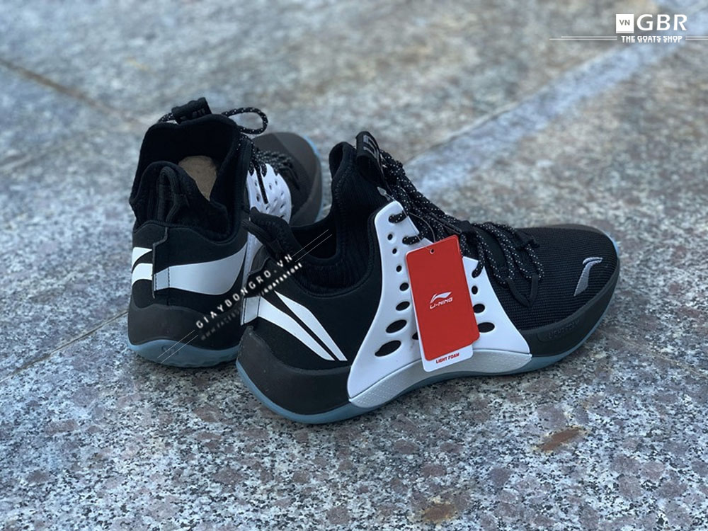 [Thanh Lý] Li-Ning New Sonic VII - Black white (Hàng tồn kho)