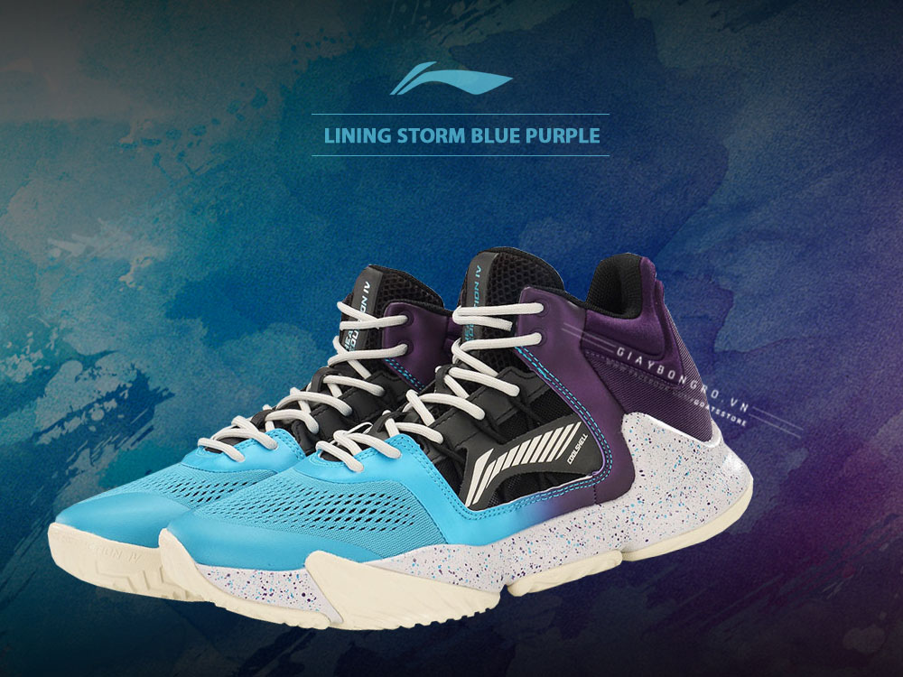 Giày bóng rổ Li-Ning Storm Blue