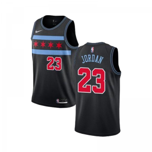  Chicago Bulls City Edition Swingman Jersey Michael Jordan 