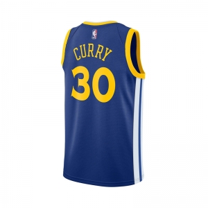  Áo NBA Golden Warrior Blue - Curry 