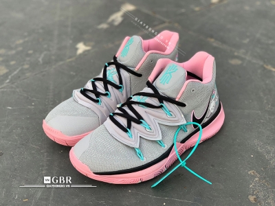 Kyrie 5 Wolf Grey/Pink