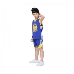  Bộ quần áo bóng rổ trẻ em Golden State Warriors 