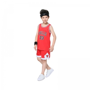  Bộ quần áo bóng rổ trẻ em Chicago Bulls 
