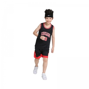  Bộ quần áo bóng rổ trẻ em Chicago Bulls 