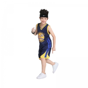  Bộ quần áo bóng rổ trẻ em Golden State Warriors 