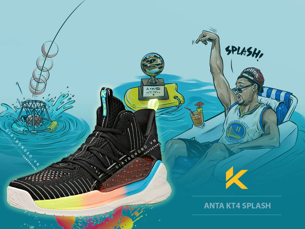 Anta KT4 Klay Thompson Splash