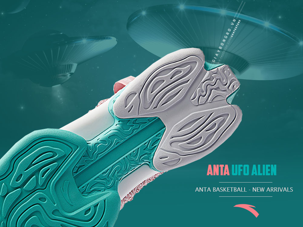 ANTA UFO 2 ALIEN Pink/Light Green