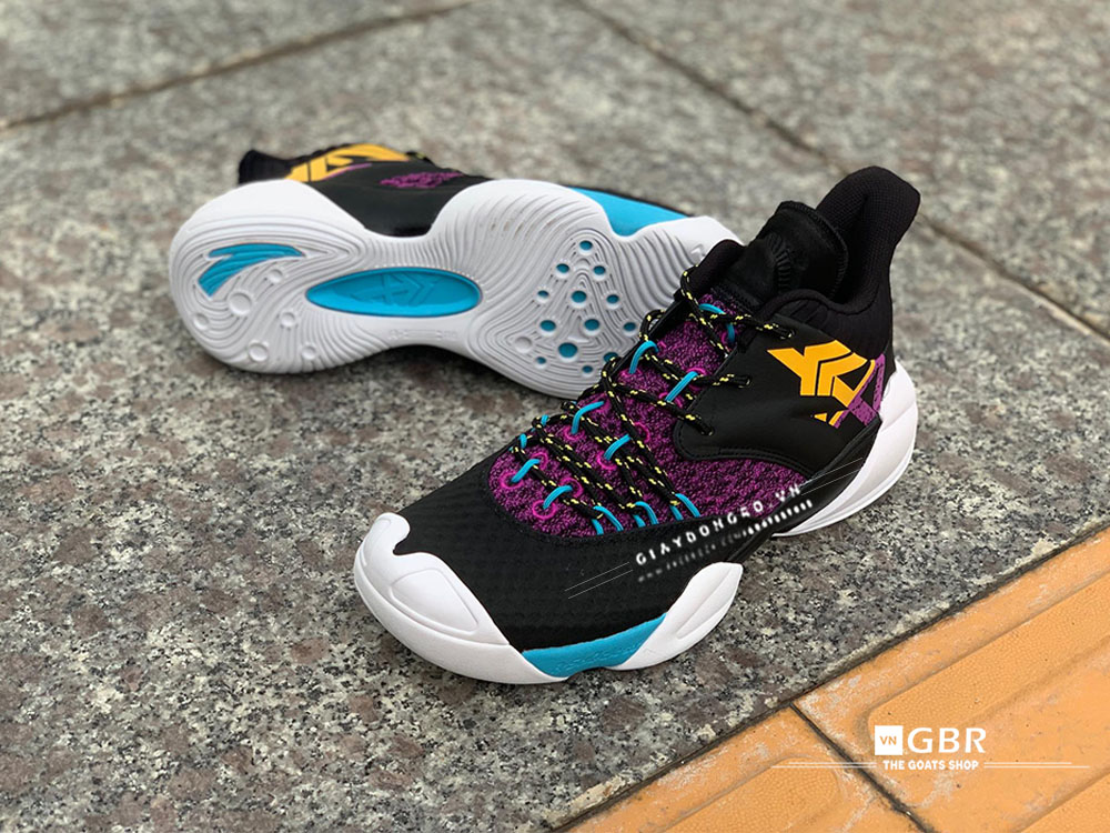 Anta Shock The Game 2019 Black-Purple-Yellow