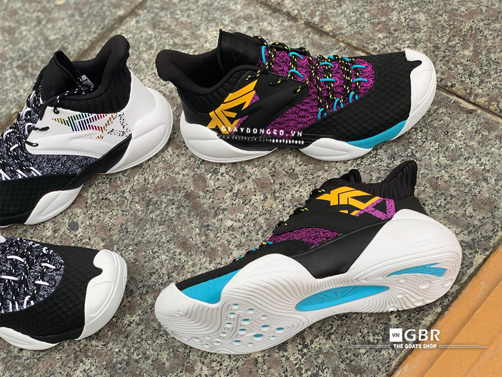 Anta Shock The Game 2019 Black-Purple-Yellow