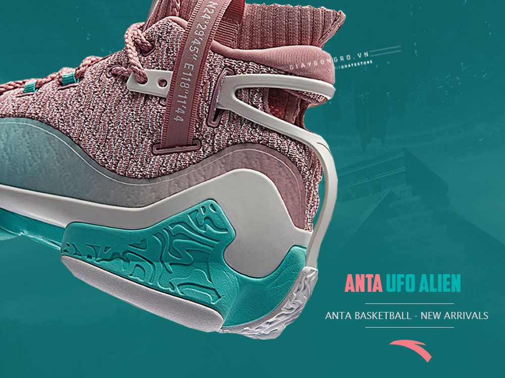 ANTA UFO 2 ALIEN Pink/Light Green
