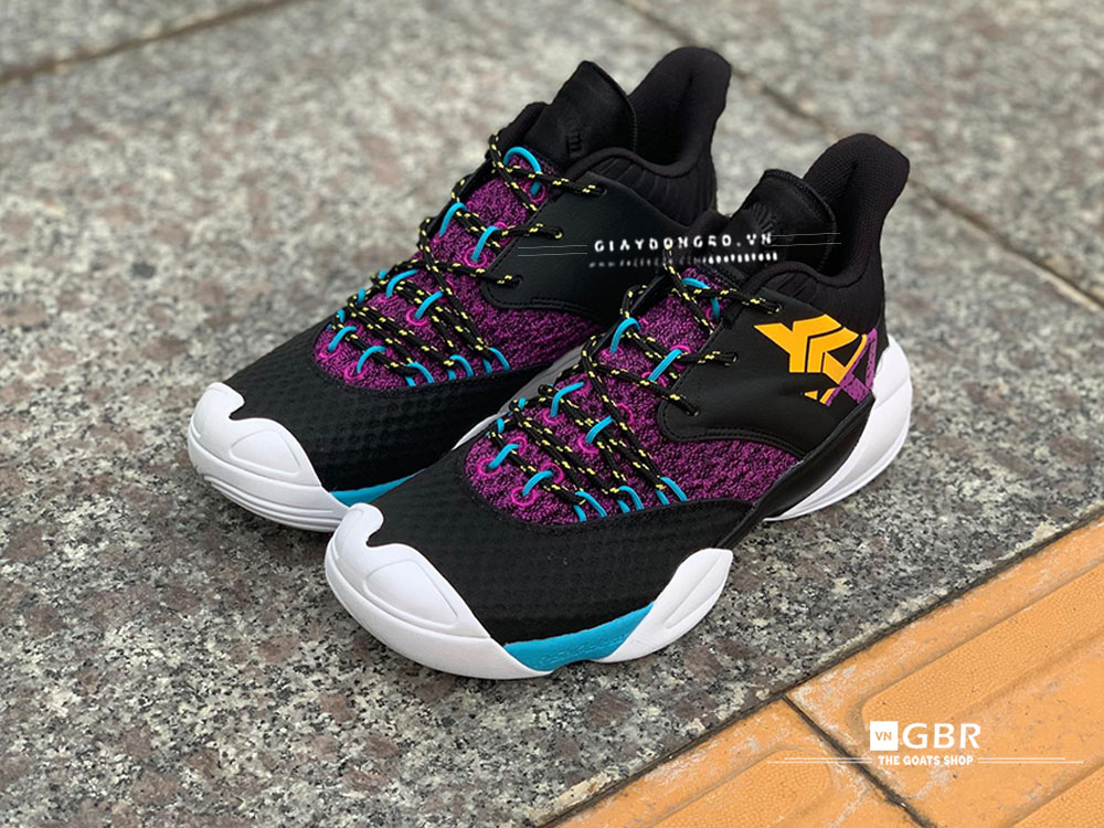 Anta Shock The Game 2019 Black-Purple-Yellow